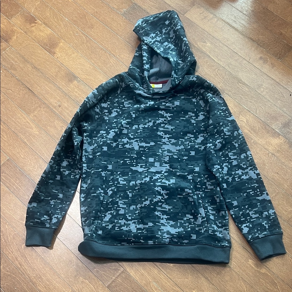 Epic Threads Men's Digital Camo Hoodie - Green and Gray